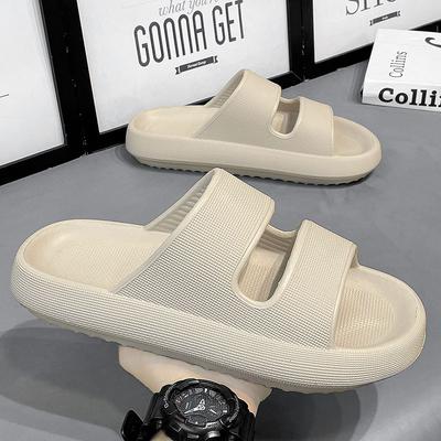 Новые домашние тапочки женские и мужские летние легкие с мягкой подошвой прохладные домашние прохладные тапочки для пары ванная комната швабра