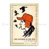 The Catcher In The Rye Metal Sign Cinema Funny Wall Decor Printed Wall Decor Tin Sign Poster