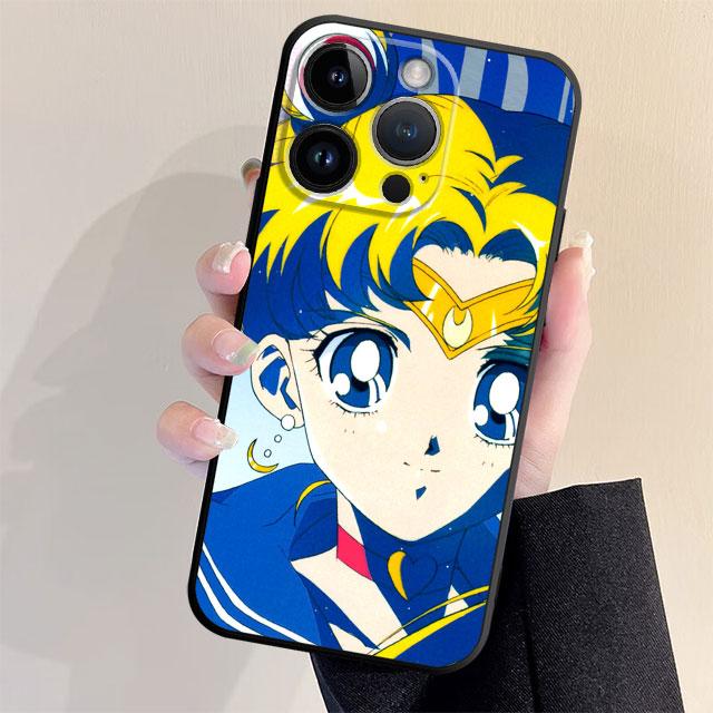 Чехол для телефона Apple iPhone XS X 11 SE 13 Pro Max 6s 14 Plus 8 XR 7 12 Mini 6, защитный силиконовый бампер S-Sailors Moons Girl, чехол