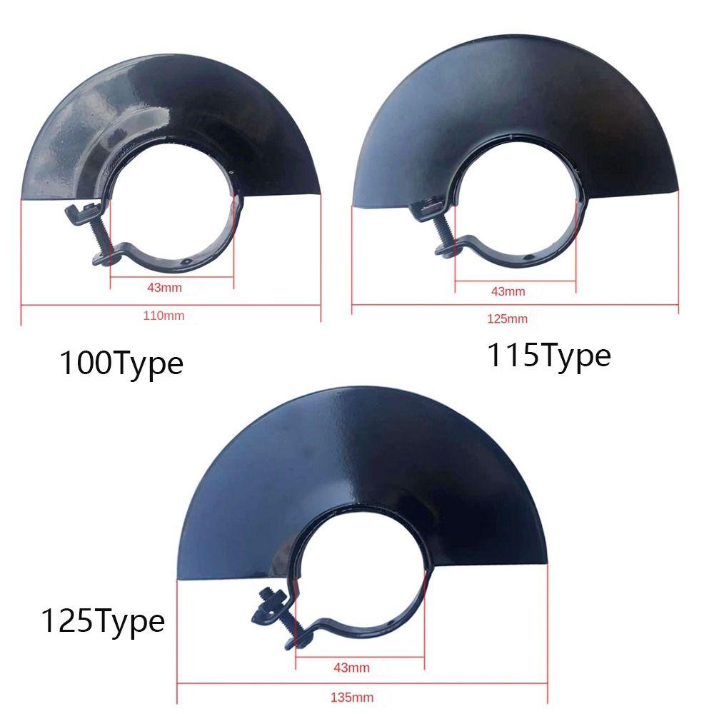 Крепежный зажим, защитная крышка угловой шлифовальной машины, пылезащитный кожух 100/115/125, часть электрической угловой шлифовальной машины
