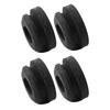 VEMART 4 Pcs Radiator Assembly Upper Insulator Mount Bushing Rubber Black for Accord 74173-SJ4-000