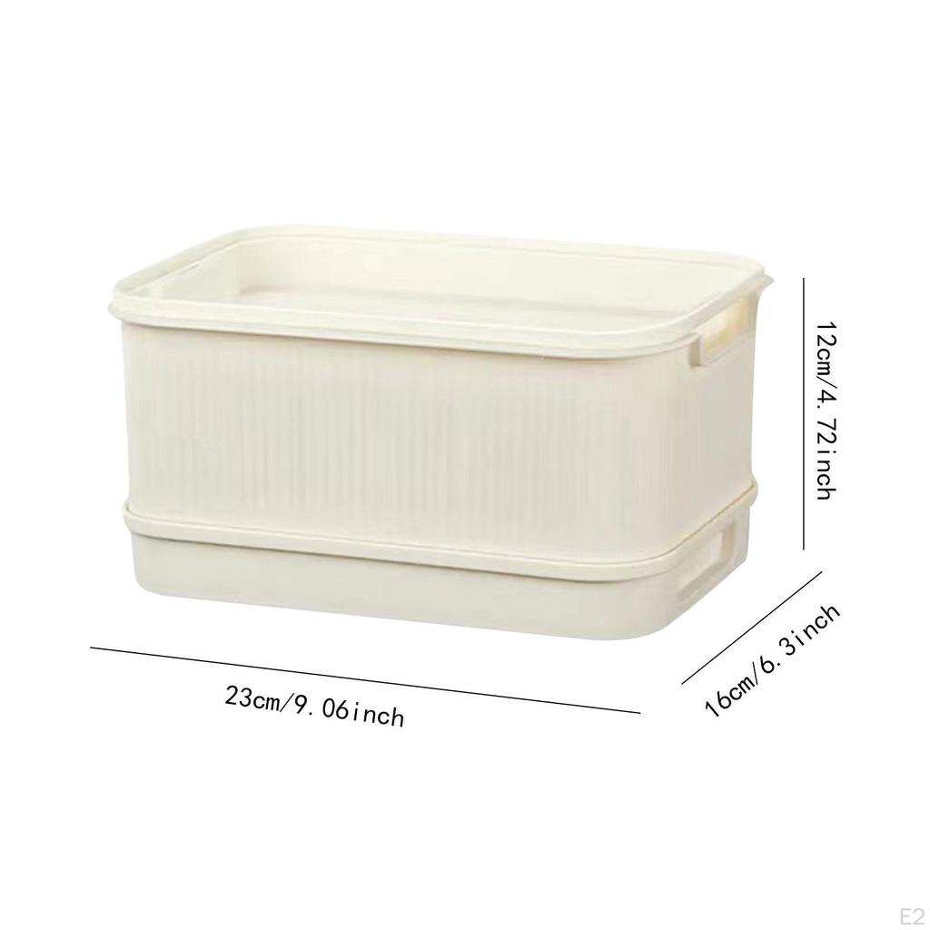 Sprouts Tray Growing Kit with Drain Holes Grower Storage Trays Sprouting Container Germination