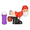 Santa Bubble Blowing Machine Automatic Fart Bubble Maker Play Music with One Click Funny Toy Party Bubble Blower for Kids Indoor Outdoor Activity