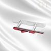 3D Металлическая решетка GT Значок Передний Эмблема Задний Багажник Наклейка на Кузов Для Peugeot 208 306 307 Kia K3 K5 K9 Hyundai Venu Kona Аксессуар