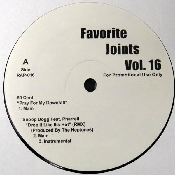 12inch Record VARIOUS - Favorite Joints Vol. 16 RAP016 Favorite Joints Rap & Hip-Hop/R&B Used
