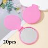 20/50 шт. Элегантные декоративные складные зеркала - Женское портативное стеклянное зеркало для макияжа, Подарок для сестер/матерей, Домашний декор