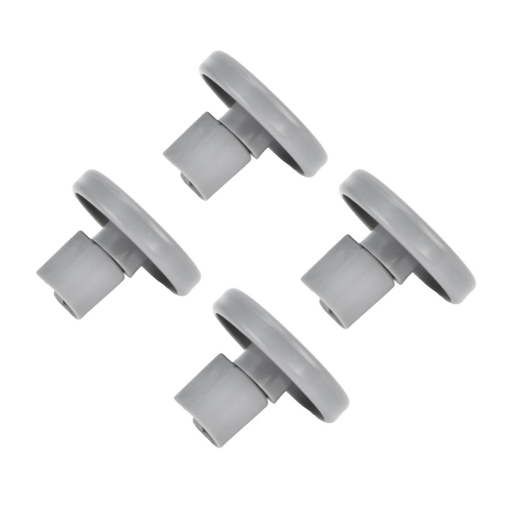 4PCS 40mm Dishwasher Wheel Replacement PP Dishwasher Lower Rack Wheel for AEG Favorit