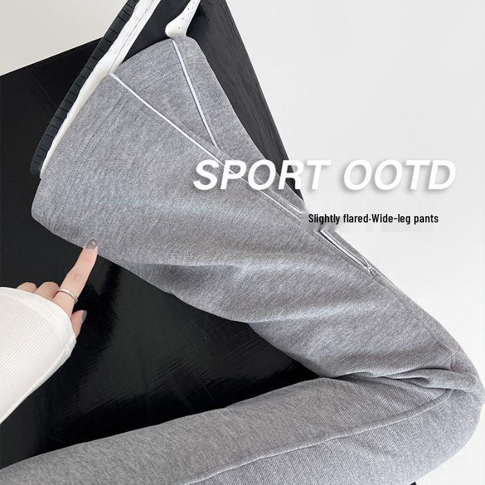 Женские утягивающие брюки для йоги с высокой посадкой и микроклешем, на флисовой подкладке, на молнии - Осенне-зимний тренд