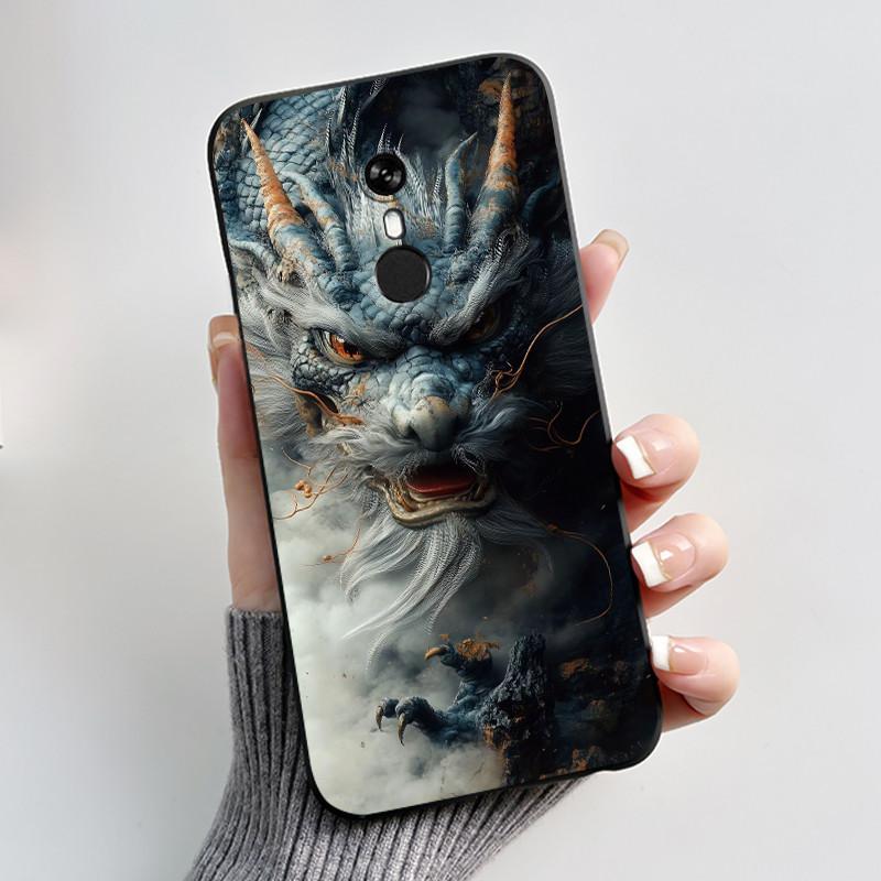Shockproof Phone Case For Itel A33 Bumper Soft Silicone Jelly Black Case Beautiful Scenery Lotus Volcano Painted Cover