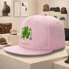Ireland Rugby Shamrock Flat Brim Hip Hop Baseball Cap Polyester Snapback Unisex Casual Street Style
