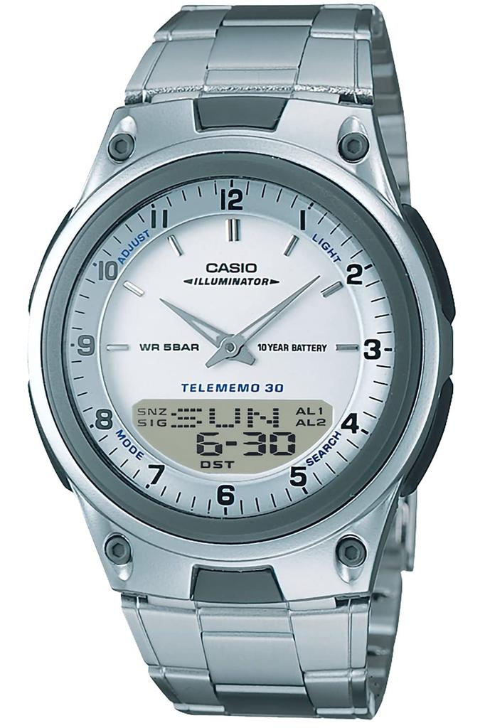 Casio Серебристые часы Casio Collection AW-80D-7AJH Мужские часы,