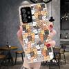 Чехол для телефона с рисунком милых котов для Samsung Galaxy A51 A52 A71 A72 A42 A32 A22 A02S A12 5G A21S A31 A41 M12 M21 M31S She