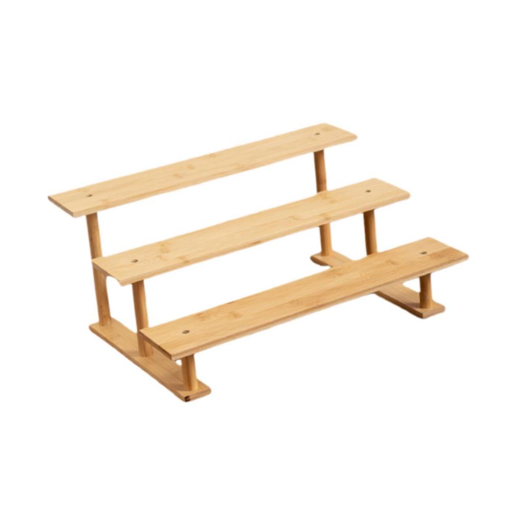 Display Riser Multi Layers Modern Portable Jewelry Organizer Rack Tabletop Storage Rack for Ornaments Toys Figures Perfume Home