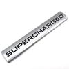 3D Metal Supercharged Logo Rear Trunk Emblem Badge Car Sticker Car Styling Accessories