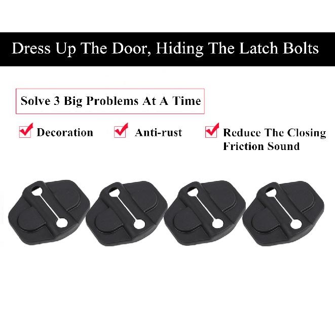 Защитная пленка для дверного замка автомобиля, декоративная крышка для Jeep Wrangler JL Gladiator JT 2018 2022 2023, интерьер