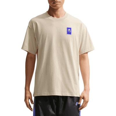 Футболки Swoosh Мужские Хаки Круглый вырез Средняя посадка IH1158-229