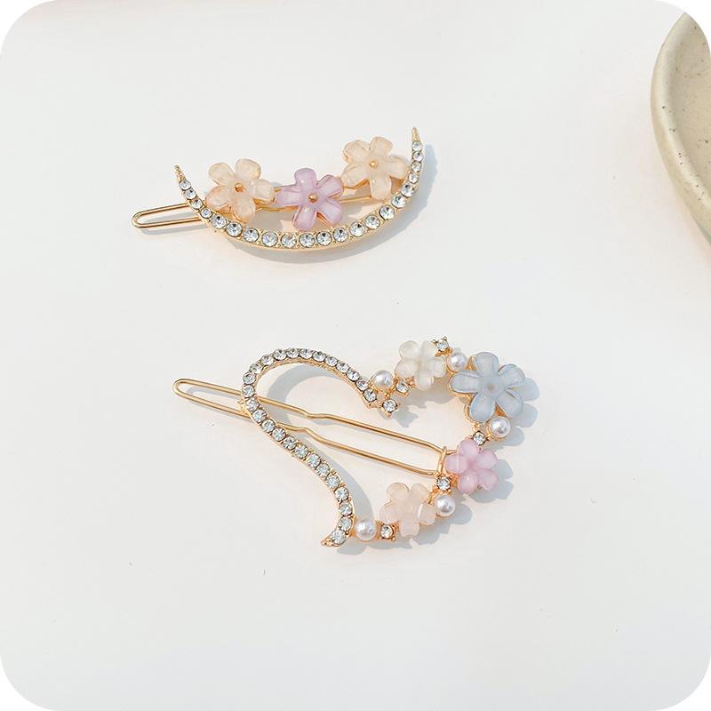 Простая заколка для волос «Цветочный лес»