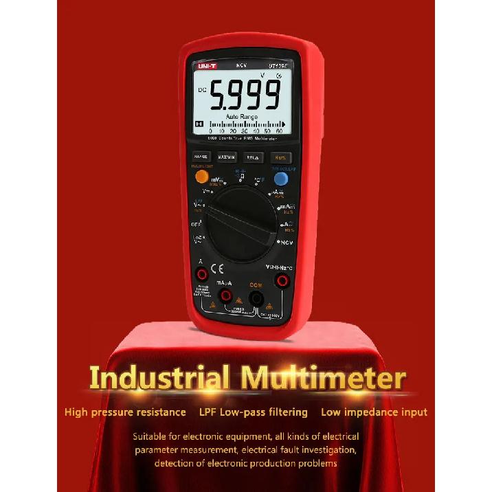 UT139E True RMS Digital Multimeter Temperature Probe LPF pass filter LoZ LoZ (low impedance input) function/Temperature test EB