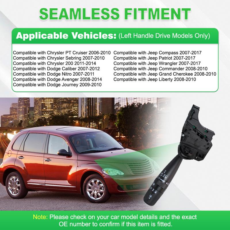 Переключатель указателей поворота для Dodge Caliber 2007-2012 68041485AC 68041485AA Многофункциональный переключатель указателей поворота