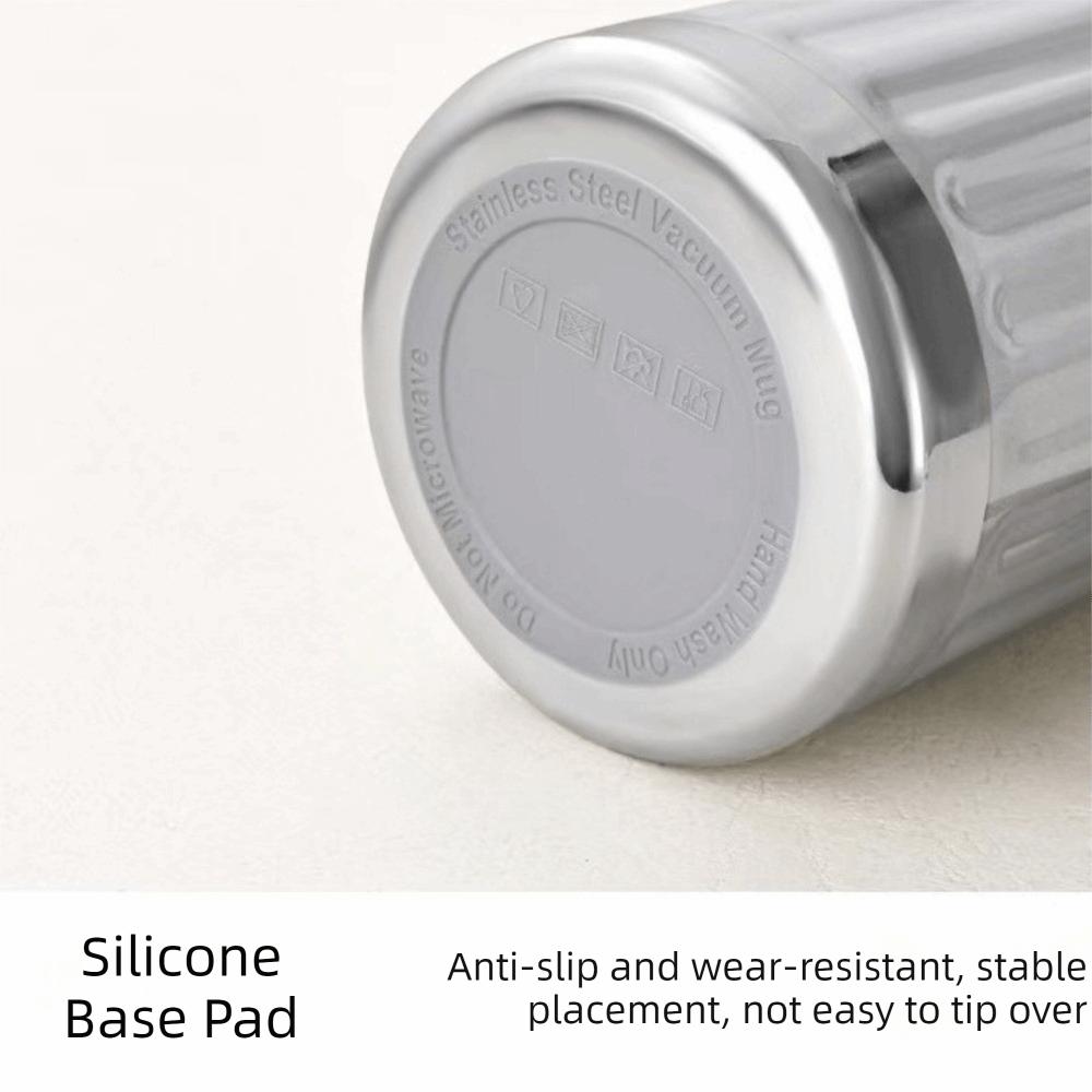 316 Stainless Steel Mini Thermos Cup 450ml Insulated Water Bottle Creative Insulated Mug  Daily Use