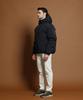 Panicale Navy Duck Down Hooded Padded Jacket
