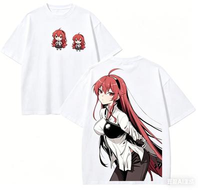 Mushoku Tensei Хлопковая футболка Новая Персонализированная Одежда Свободный крой Всесезонная Уличный стиль Унисекс Высококачественная Мягкая футболка