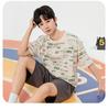 Yingbolun Youth Short Sleeve Set Summer Thin Home Clothes