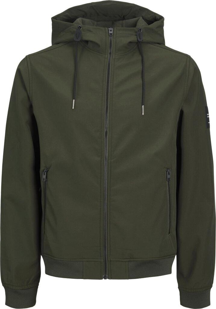 Зимняя куртка Jack & Jones Jjebasic Softshell Hood Noos (12236300) Basic Lightweight Jacket (12236300) Rosin