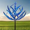 Harlow Wind Spinner Rotator Железный подземный ветряной сад Harlow Wind Spinner Rotator Украшение для домашнего сада