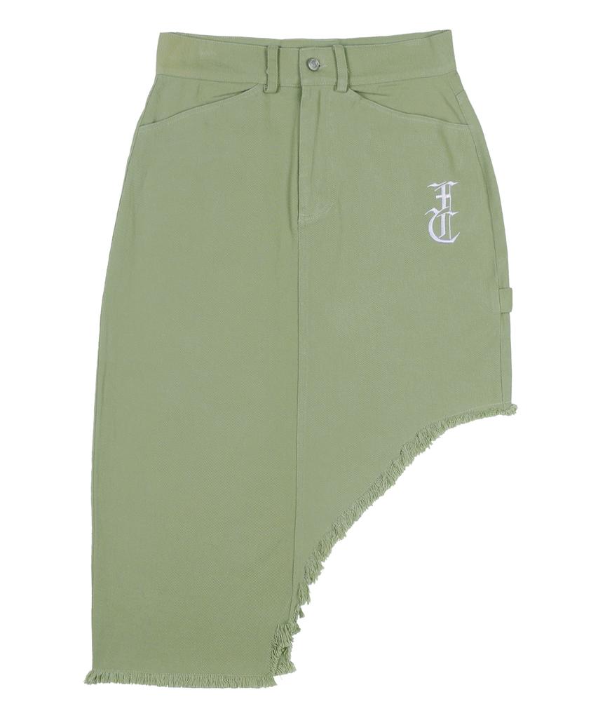 Fancy Club [Nf] Nfc Cliff Long Skirt (Green)_F22Zc823