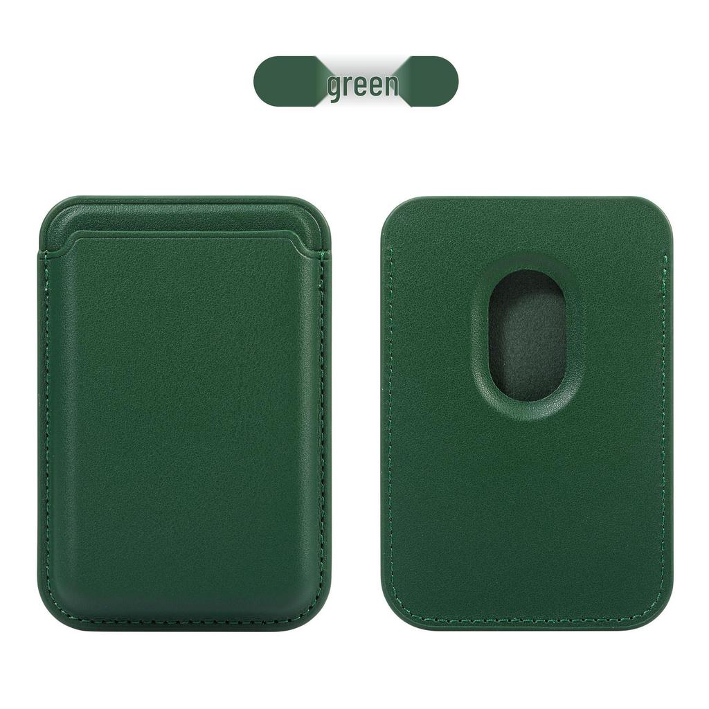 Магнитный кожаный держатель для карт, совместимый с MagSafe, для iPhone 17/17 Pro
