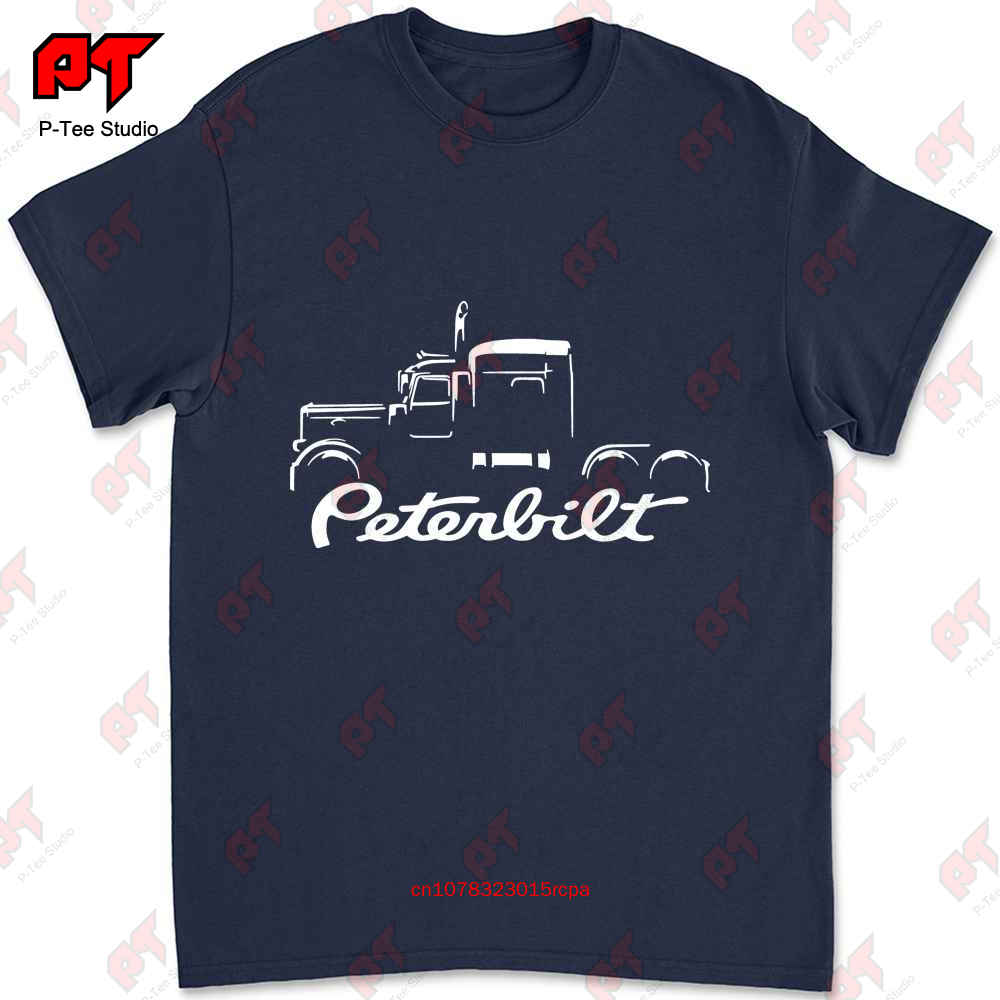 Футболка Peterbilt 389 Классический дизайн грузовика Новая CIS4
