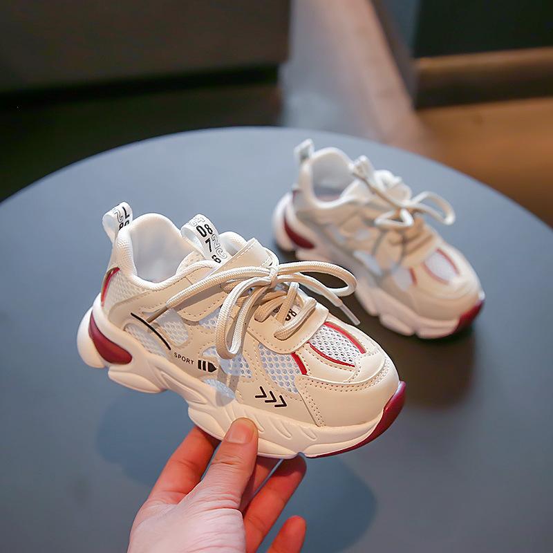 Кроссовки для бега для мальчиков и девочек, легкие теннисные кроссовки для маленьких детей