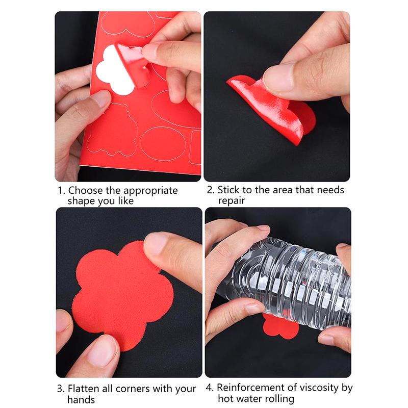 Самоклеящиеся заплатки для ремонта пуховиков, футболок, брюк, моющихся заплаток, наклеек на плащи, зонтики, палатки
