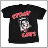 Винтажная футболка с коротким рукавом музыкальной группы STRAY CATS, все размеры, унисекс для мужчин и женщин