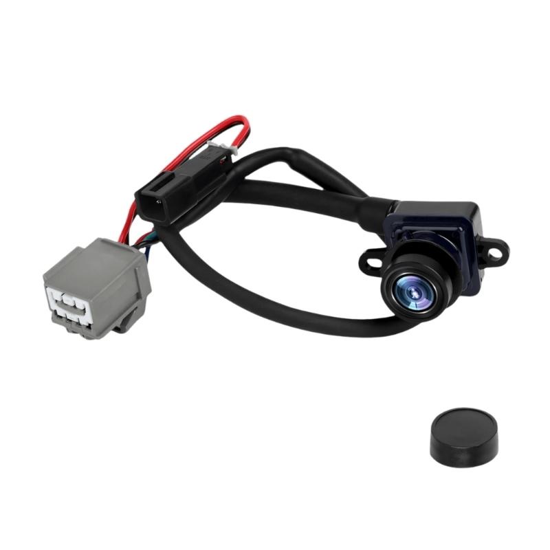 31BC 56054158AB Rear Parking Assist Camera with Lens Cover and ABS Housing Rear Mount Backup Camera with Adapter Harness Wide