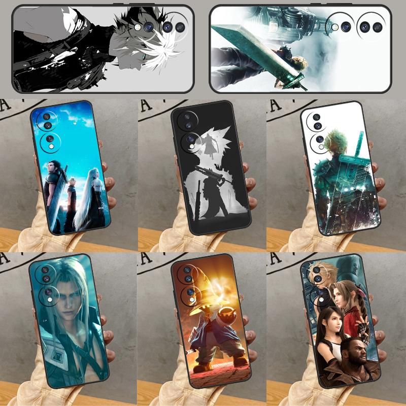 Чехол Final Fantasy для Honor Magic 7 5 6 Lite Pro Honor 200 Pro 50 70 90 X9b X9a X8b X8a X8 X9 X9c
