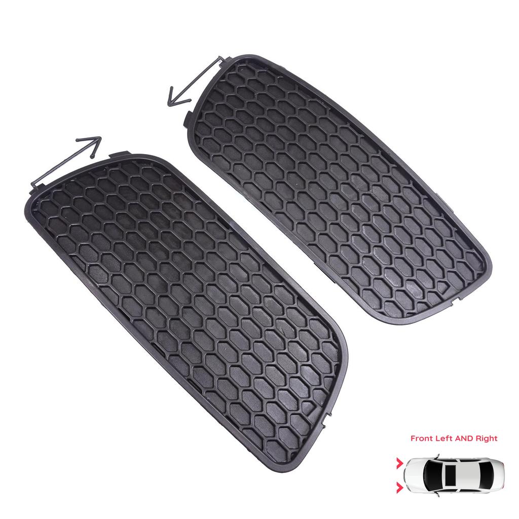 ESP1188 Front Bumper Fog Light Grille Frame Without Holes Left Right for Fiat Palio Siena MK1 178 2007-2016 Albea 2002-2012