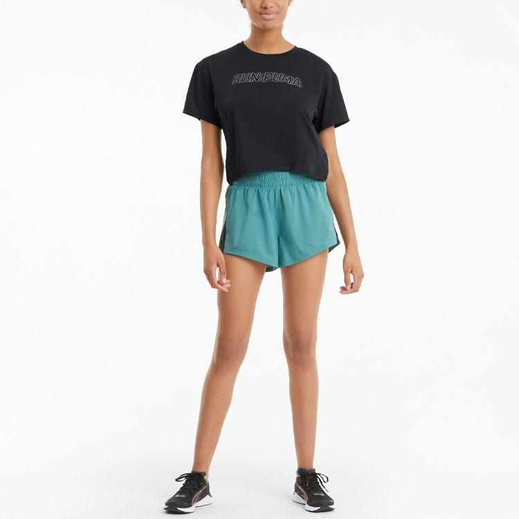 (WMNS) PUMA COOLadapt Skimmer Running T-Shirt 'Black' Women's 520194-01