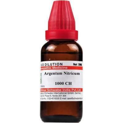 Доктор. Willmar Schwabe Индия Argentum Nitricum Разведение - 1000 CH - 30 мл