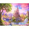 5D DIY Diamond Painting House Landscape Cross Stitch Kits Embroidery Needlework Sets Mosaic Waterfall Home Decor 30x40cm