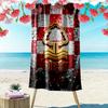 Nottingham Forest FC Print Beach Towel, Large Soft Quick Dry Towel for Beach Camping Swimming