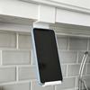 3D‑Printed Cabinet‑Mounted Phone Holder, Fits 16‑19mm Cabinet Panels, Hands‑Free Bracket for Kitchen Study Wall Cabinet, Easy In