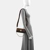 [Pre-Owned] Papillon Trunk Monogram Chain S-Lock Closure Coated Canvas With Leather Trim Shoulder Bag - Very Good #1IJCEMJ