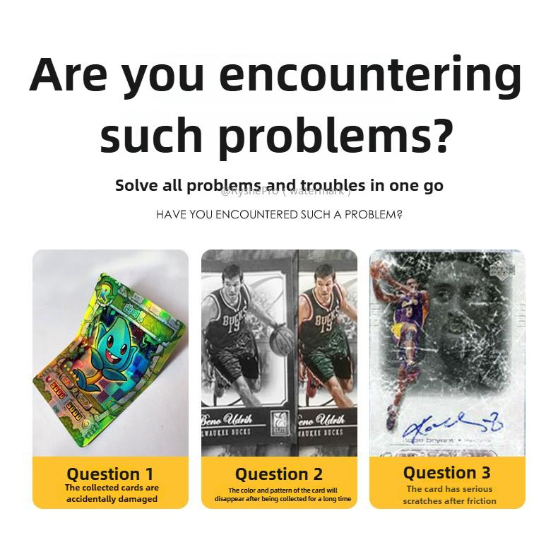 10 шт. 69*95 мм защитные чехлы для карточек из жесткого пластика для бейсбола с верхней загрузкой для коллекционных спортивных карточек