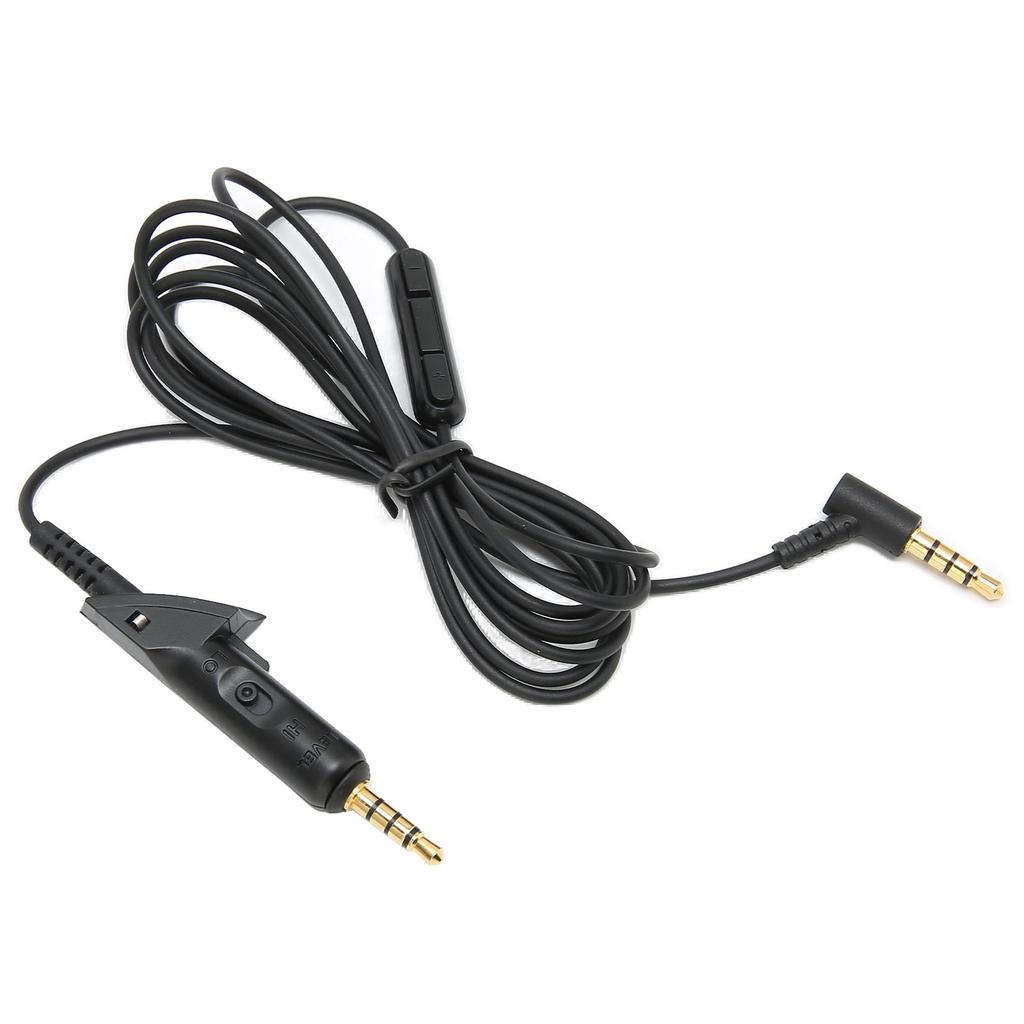Replacement O Extension Cable with Microphone and Volume Control for QC15 Headphones