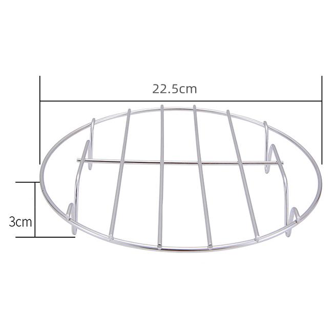 304 нержавеющая сталь подставка для пароварки пельмени яйца еда паровой противень круглая посуда рисоварки аэрофритюрница подставка кухонные принадлежности