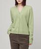 Musinsa Standard Женский Женский Кардиган из Шерсти Ягненка [Светло-Зеленый]