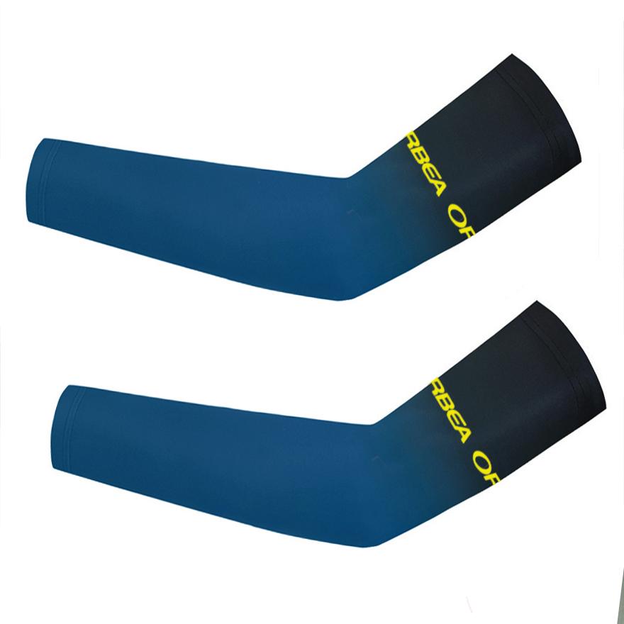 2025 UAE Team Cycling Arm Warmers Blue Fdj Quick Dry Sunscreem Ciclismo Arm Protection Anti Slip Bike Accessorries Sport Sleeves