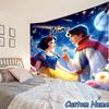 Custom Name Tapestry Beautiful Princess Tapestry Room Decoration Wall Hanging for Living Room Bedroom, dormitory, Birthday and Christmas gifts